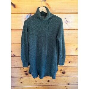 Women's Express Turtleneck Side Zippers Sweater L